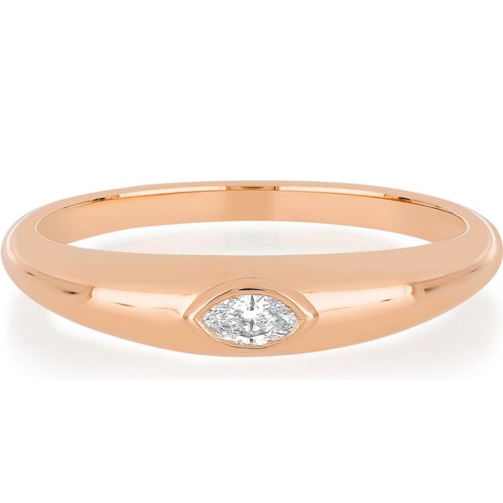 EF Collection Marquis Diamond Ring